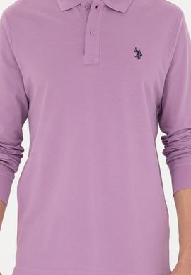 Erkek Lila Basic Sweatshirt - 50269405071