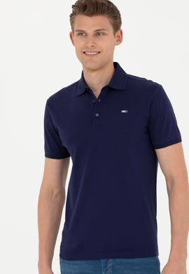 Erkek Lacivert Polo Yaka Tişört - 50263353028