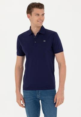 Erkek Lacivert Polo Yaka Tişört - 50263353028