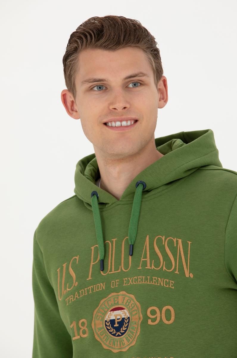 Erkek Yeşil Sweatshirt