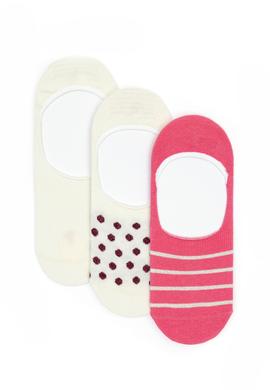 Kadın 3'lü Babet Çorap - 50281715001
