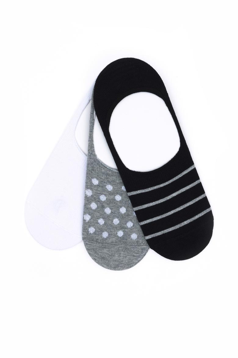 Kadın 3'lü Babet Çorap - 50281715002