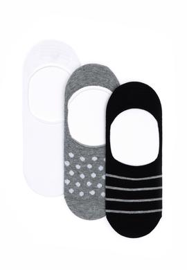 Kadın 3'lü Babet Çorap - 50281715002