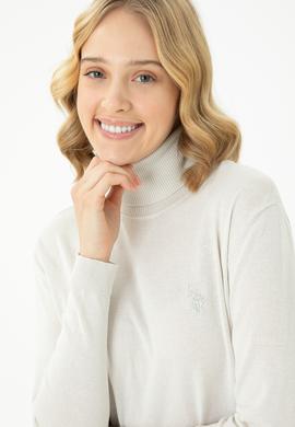 Kadın Taş Balıkçı Yaka Basic Kazak - 50269012070