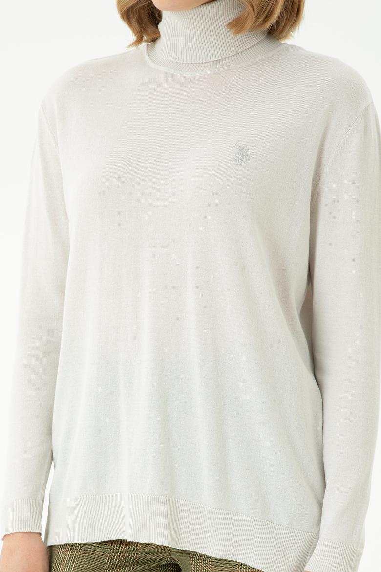 Kadın Taş Balıkçı Yaka Basic Kazak - 50269012070