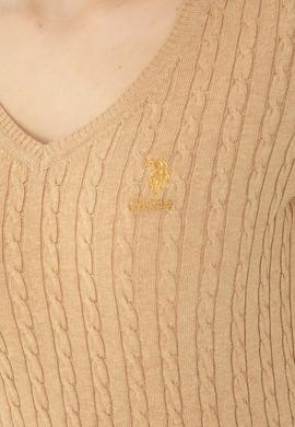 Kadın Kum Melanj Basic Kazak - 50269017044