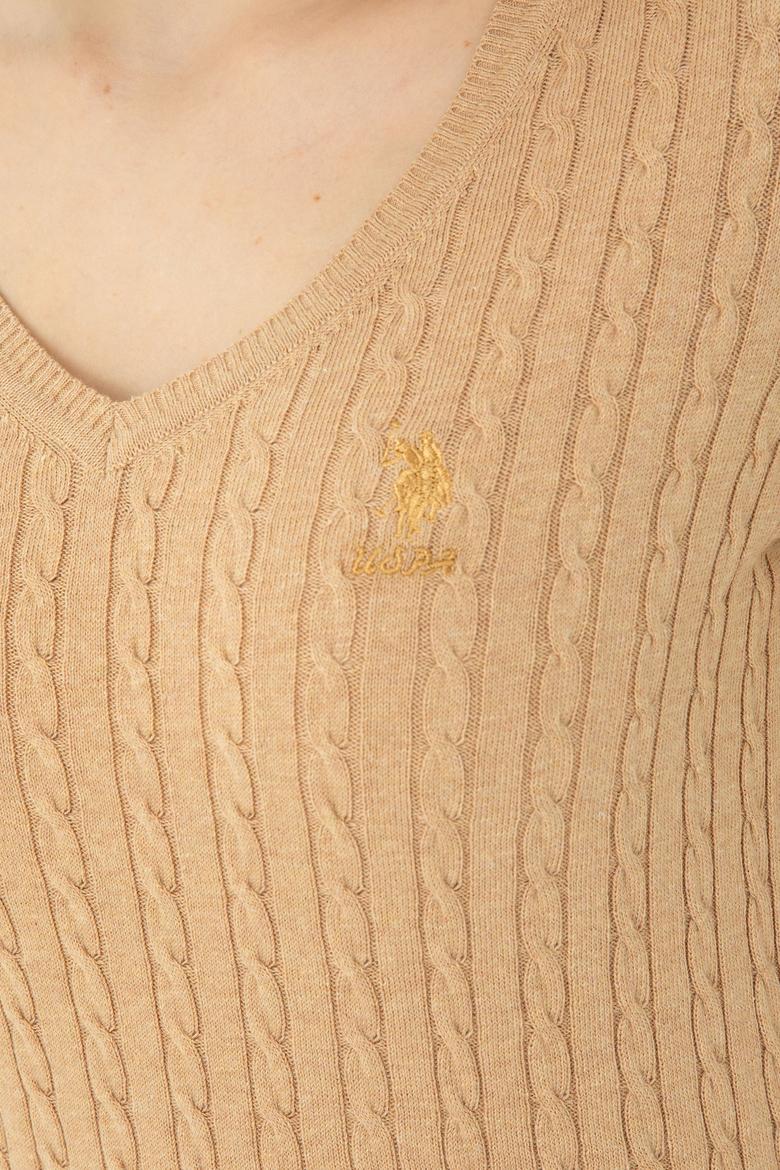 Kadın Kum Melanj Basic Kazak - 50269017044