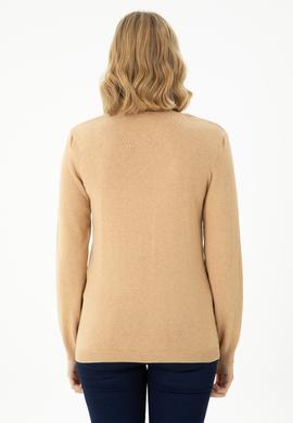 Kadın Kum Melanj Basic Kazak - 50269017044