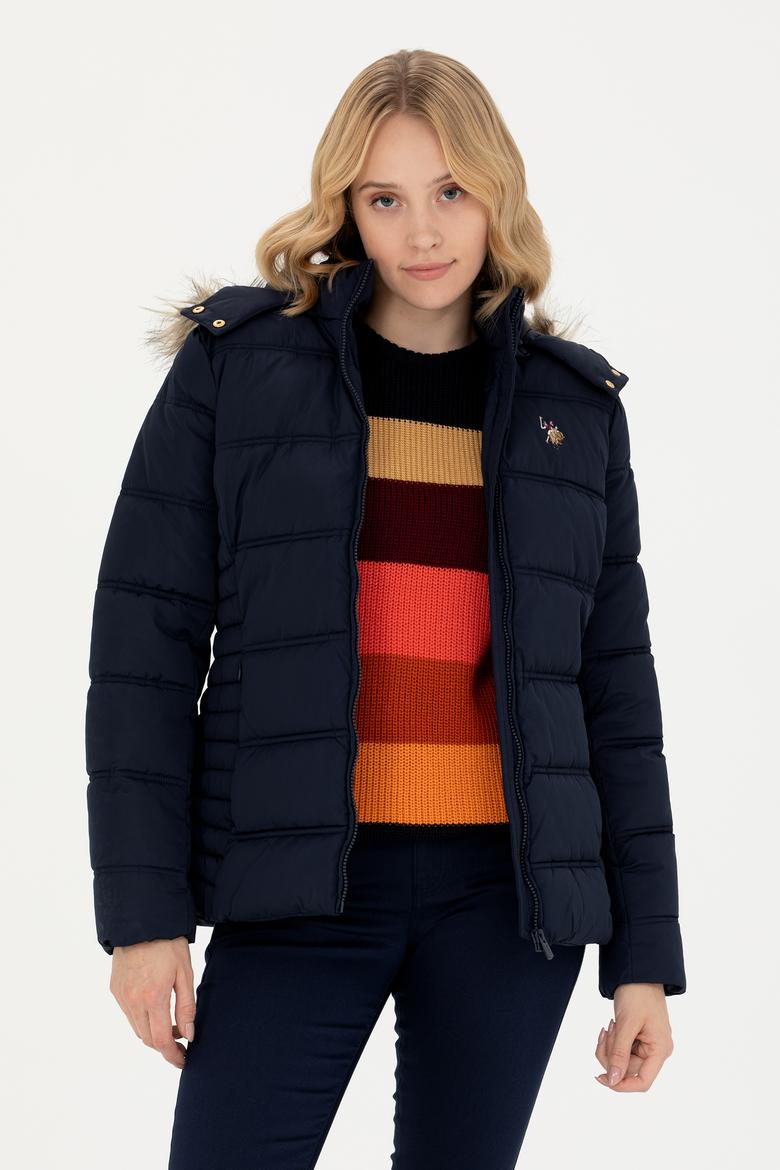 Kadın Lacivert Mont - 50270658002