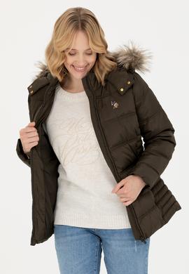 Kadın Açık Haki Mont - 50270658047