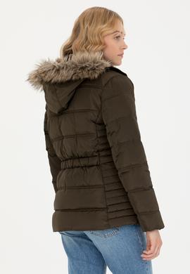 Kadın Açık Haki Mont - 50270658047