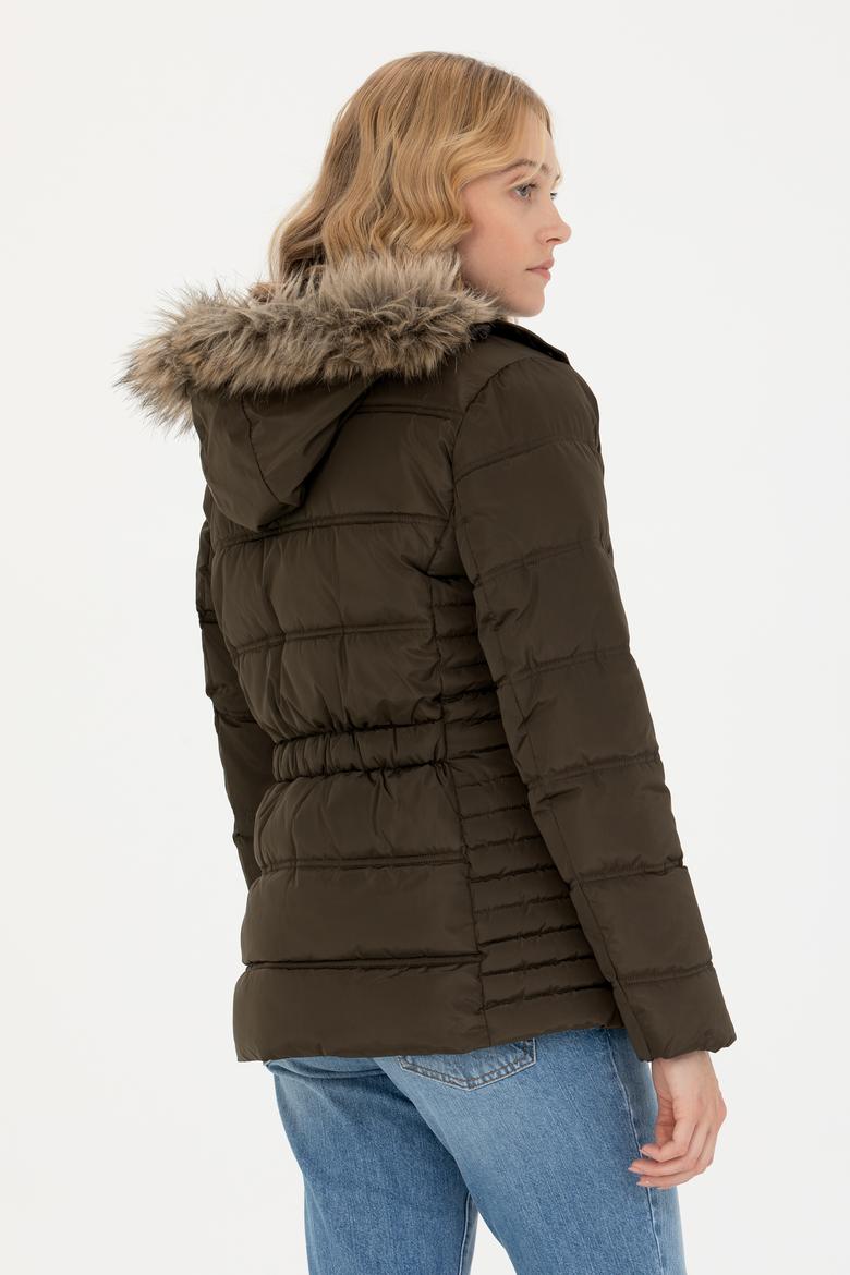 Kadın Açık Haki Mont - 50270658047