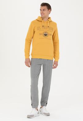 Erkek Hardal Sweatshirt - 50270786028