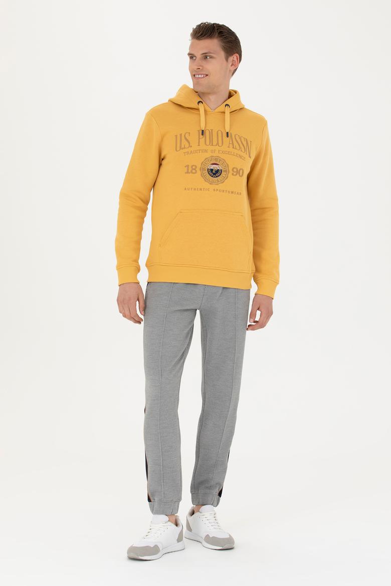 Erkek Hardal Sweatshirt - 50270786028