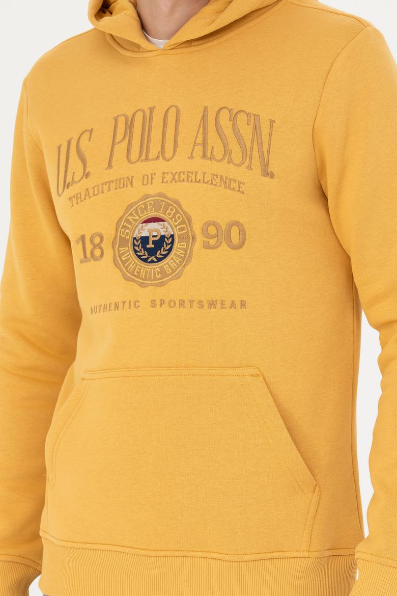 Erkek Hardal Sweatshirt - 50270786028