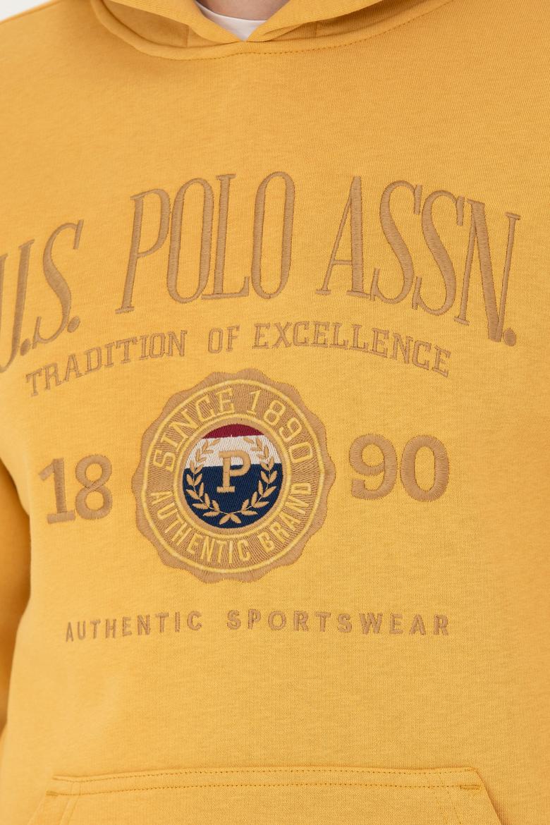 Erkek Hardal Sweatshirt - 50270786028