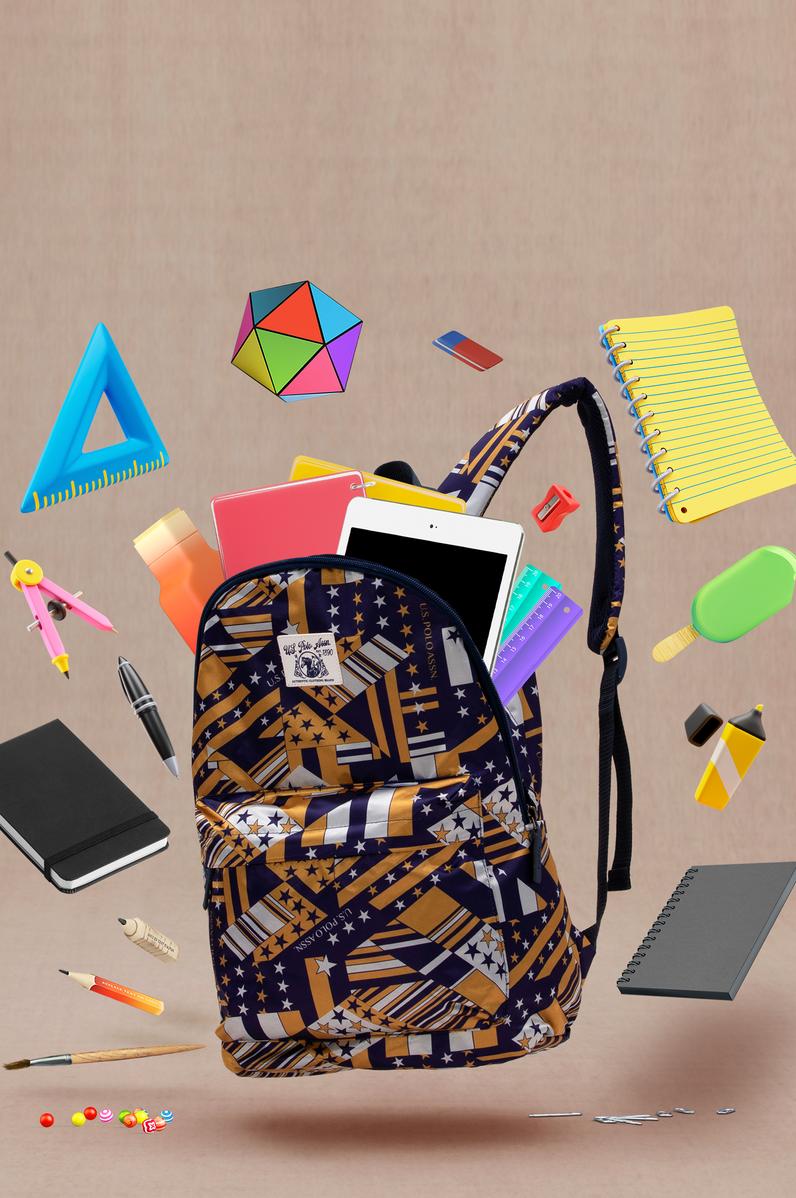 Kız Çocuk Mor Okul Çantası