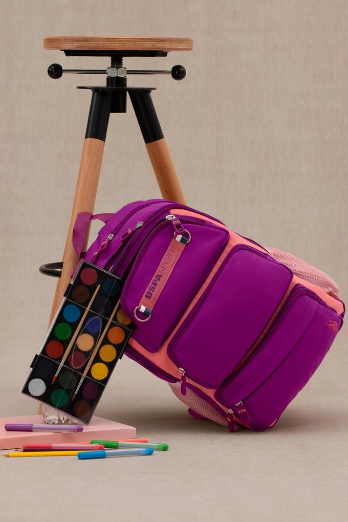 Kız Çocuk Mor Okul Çantası