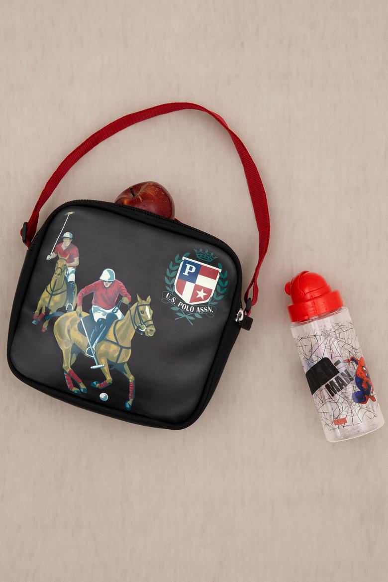 Erkek Çocuk Siyah Beslenme Çantası