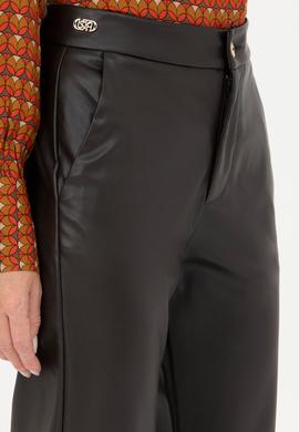 Kadın Kahverengi Straight Fit Pantolon - 50277151003