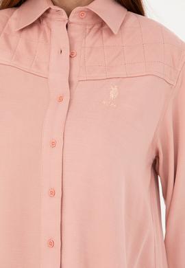 Kadın Pudra Uzun Kollu Gömlek - 50271426020