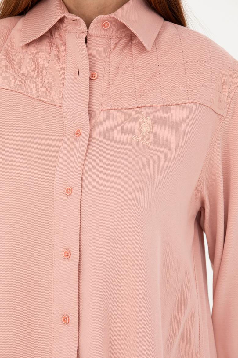 Kadın Pudra Uzun Kollu Gömlek - 50271426020