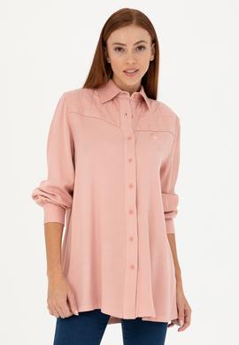 Kadın Pudra Uzun Kollu Gömlek - 50271426020