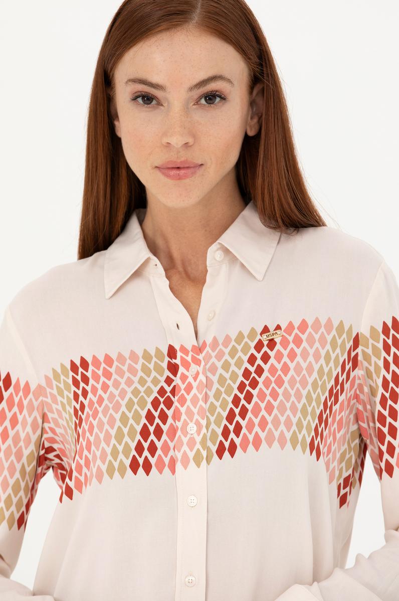 Kadın Taş Uzun Kollu Gömlek