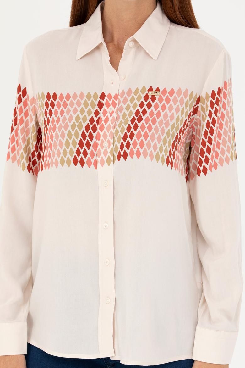 Kadın Taş Uzun Kollu Gömlek - 50272275012