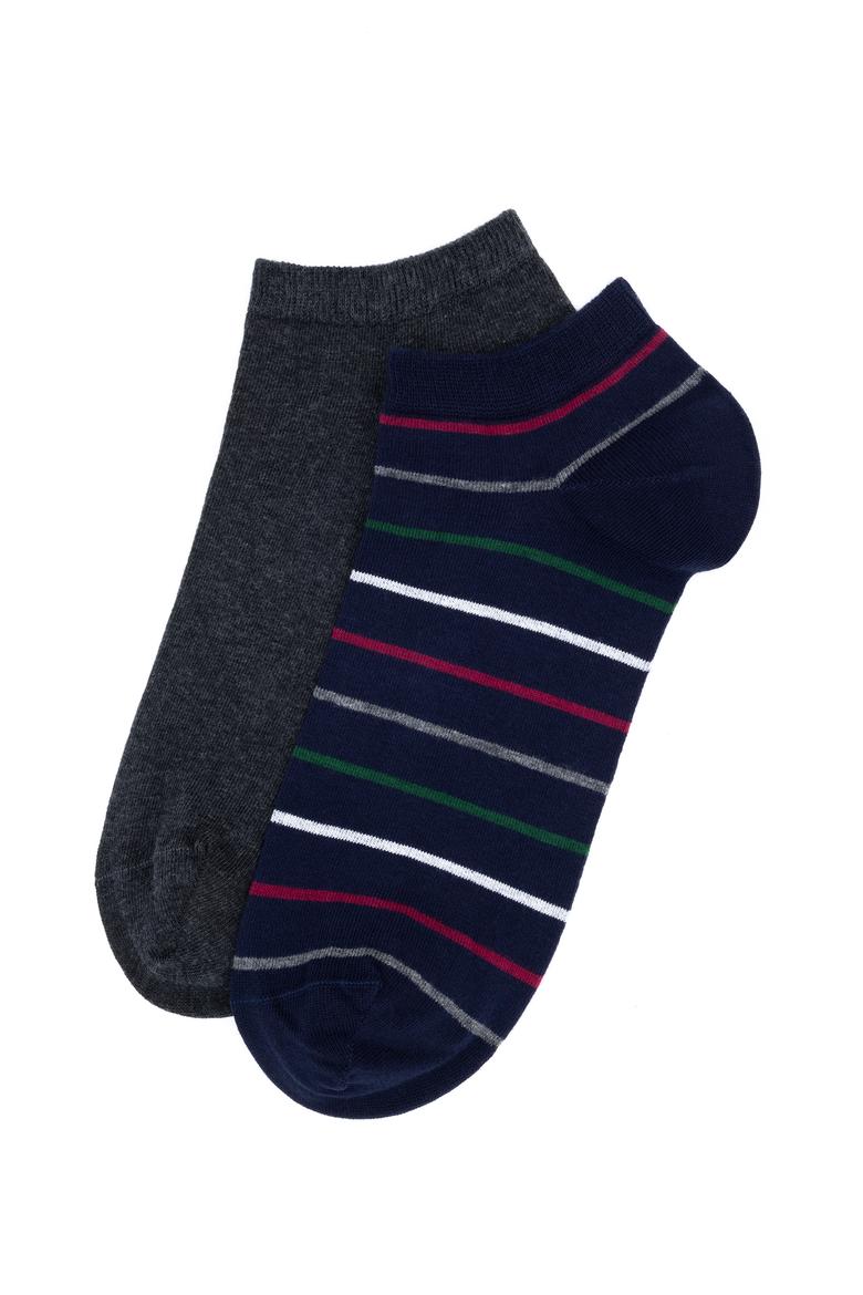 Erkek 2'li Patik Çorap