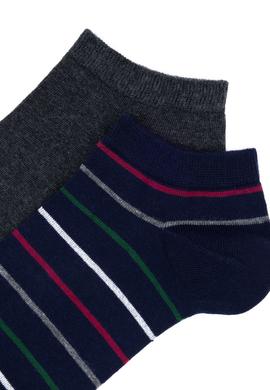 Erkek 2'li Patik Çorap - 50281699001