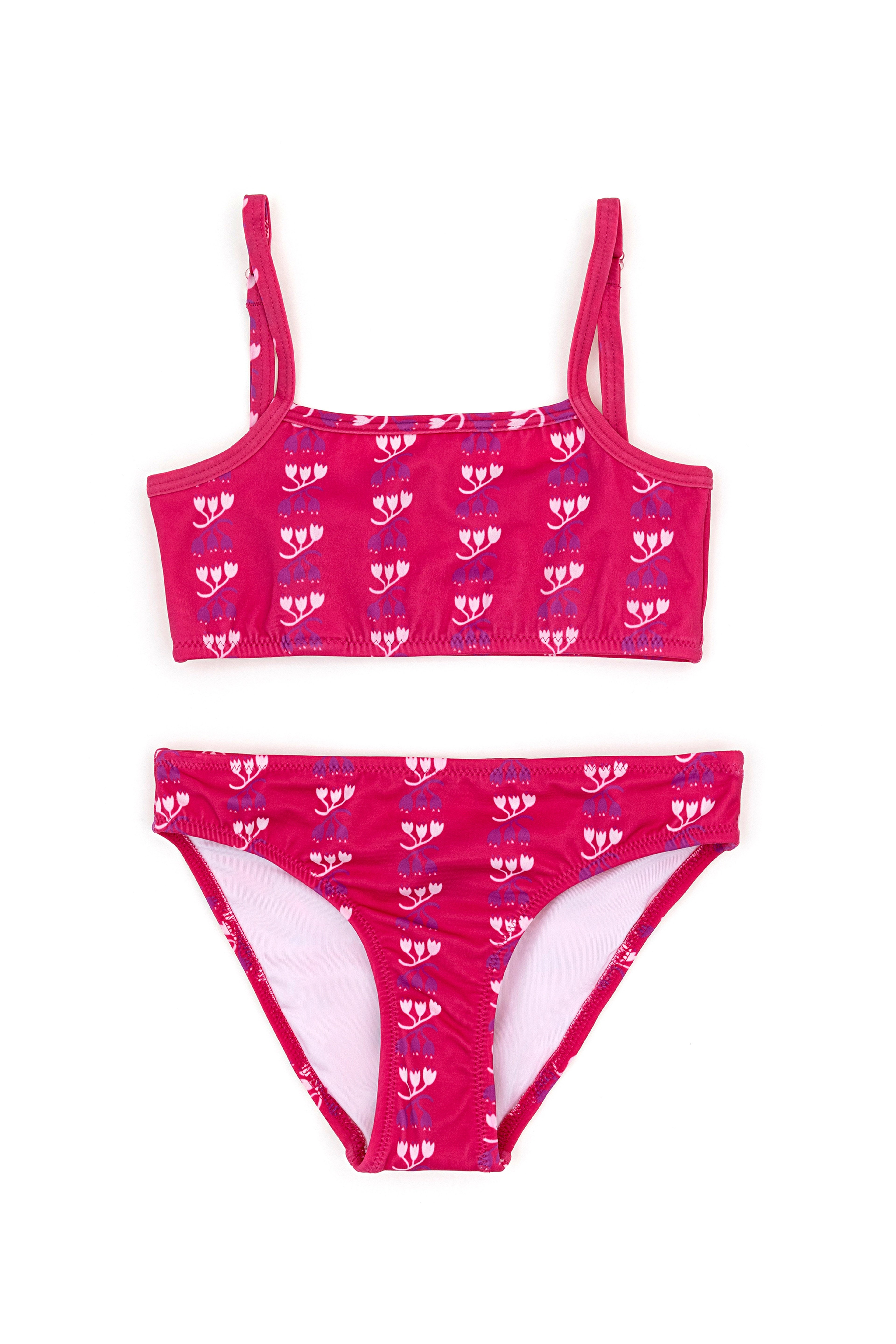 Kız Çocuk Pembe Bikini