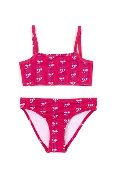 Kız Çocuk Pembe Bikini