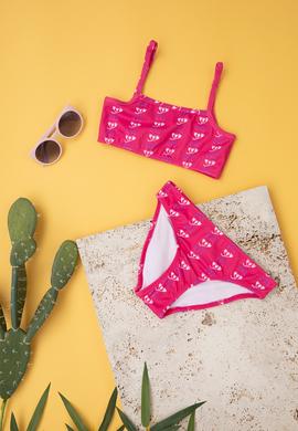 Kız Çocuk Pembe Bikini - 50266346011