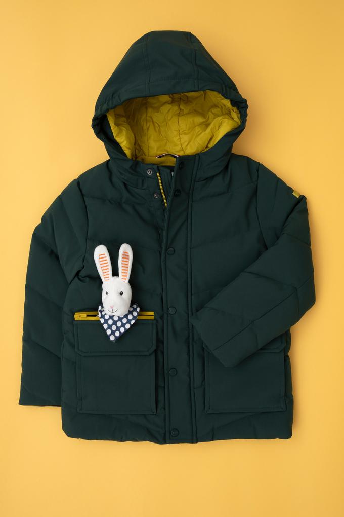 Erkek Çocuk Yeşil Mont