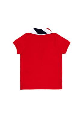 Erkek Bebek Kırmızı Basic Polo Yaka Tişört - 50266003078