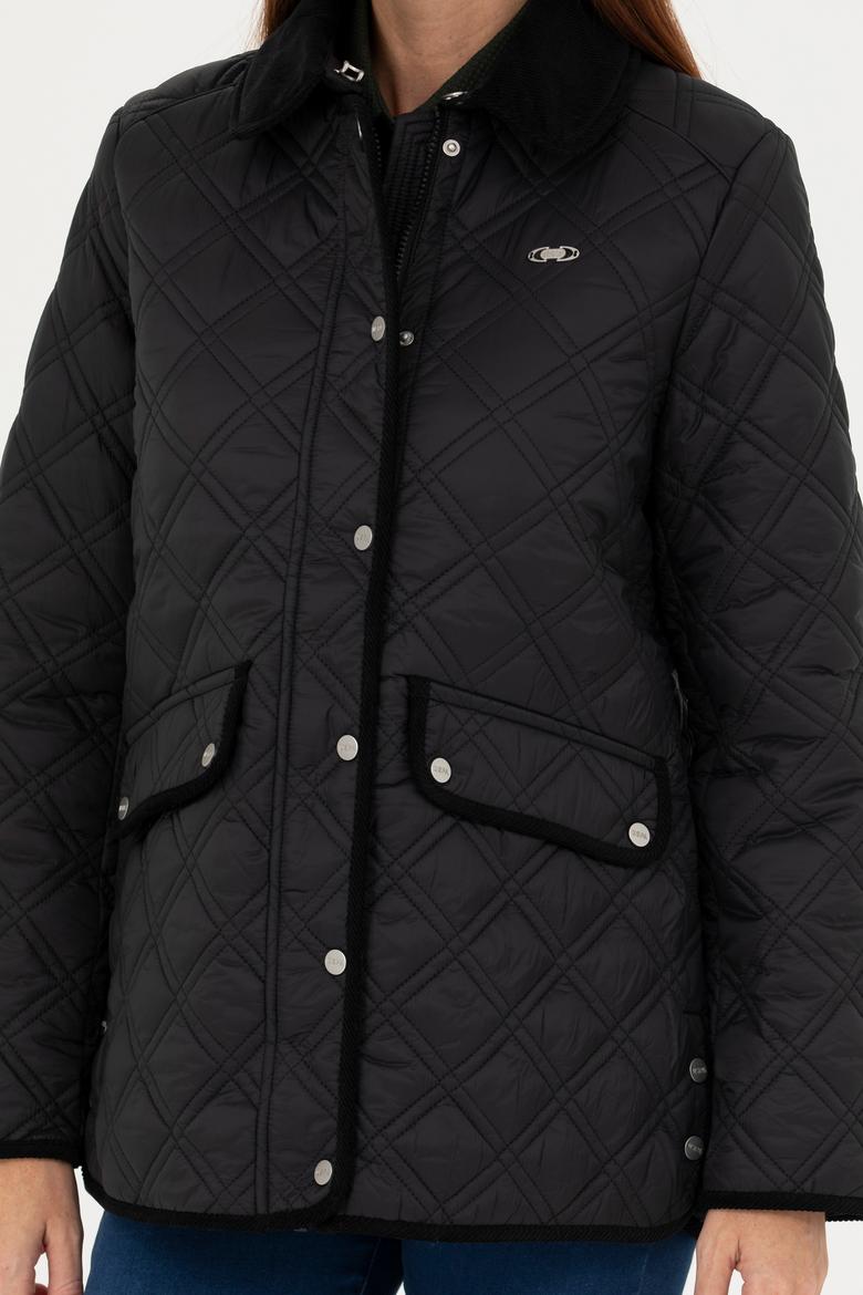 Kadın Siyah Kaban - 50271106030