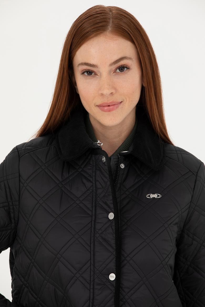 Kadın Siyah Kaban - 50271106030