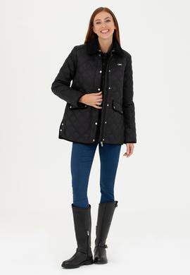 Kadın Siyah Kaban - 50271106030