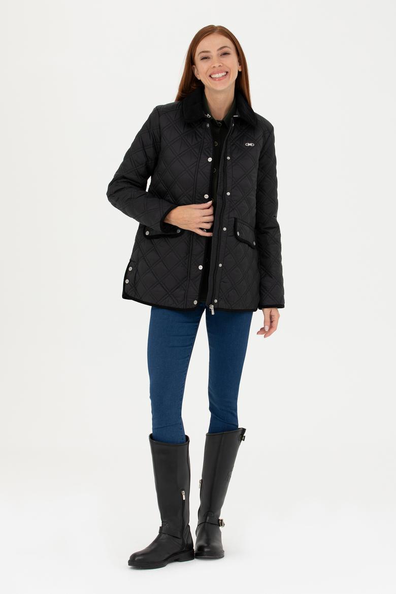 Kadın Siyah Kaban - 50271106030