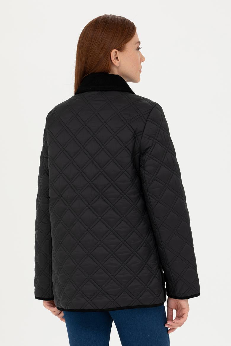 Kadın Siyah Kaban - 50271106030