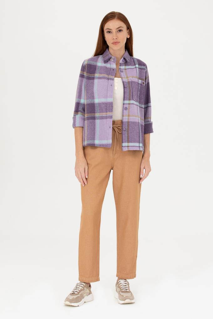 Kadın Camel Jean Pantolon