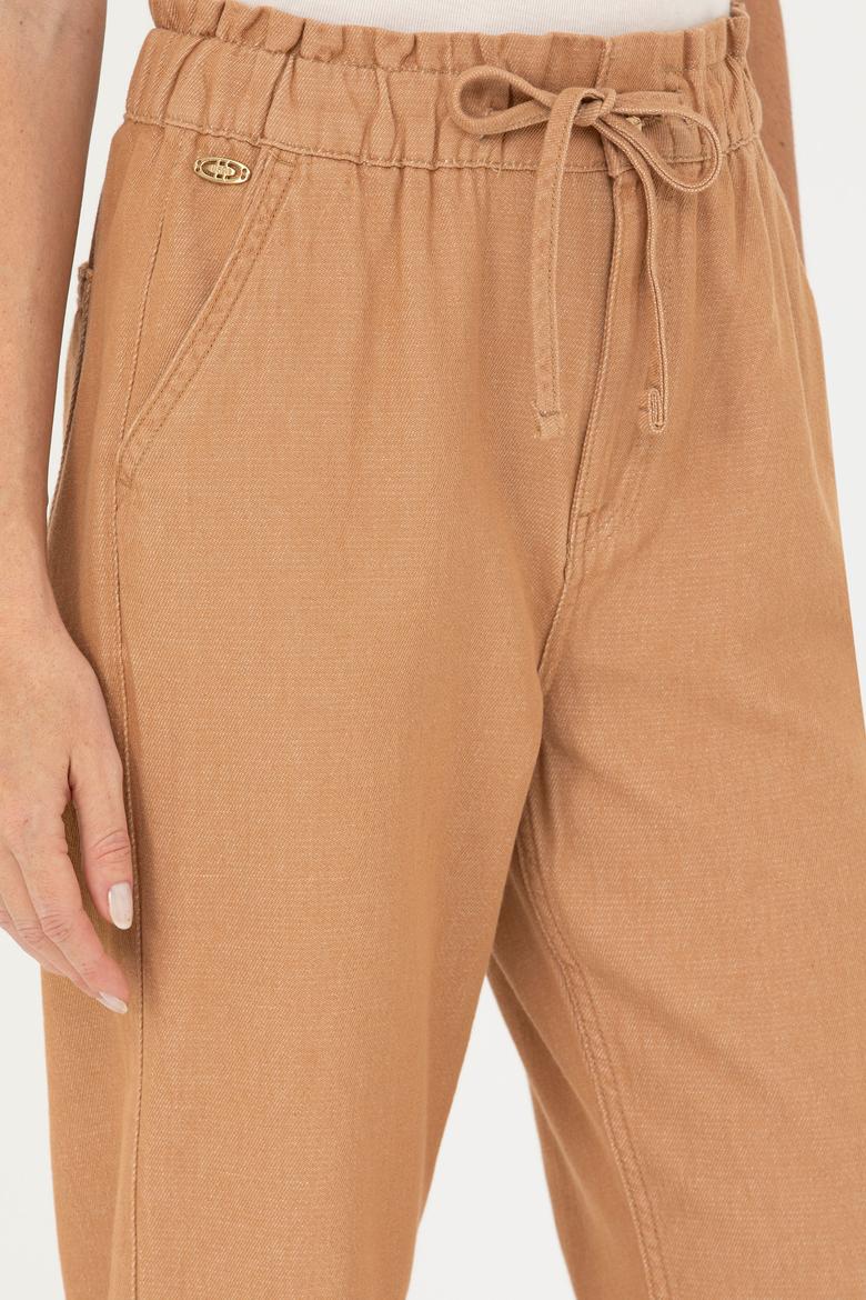 Kadın Camel Jean Pantolon - 50271472006