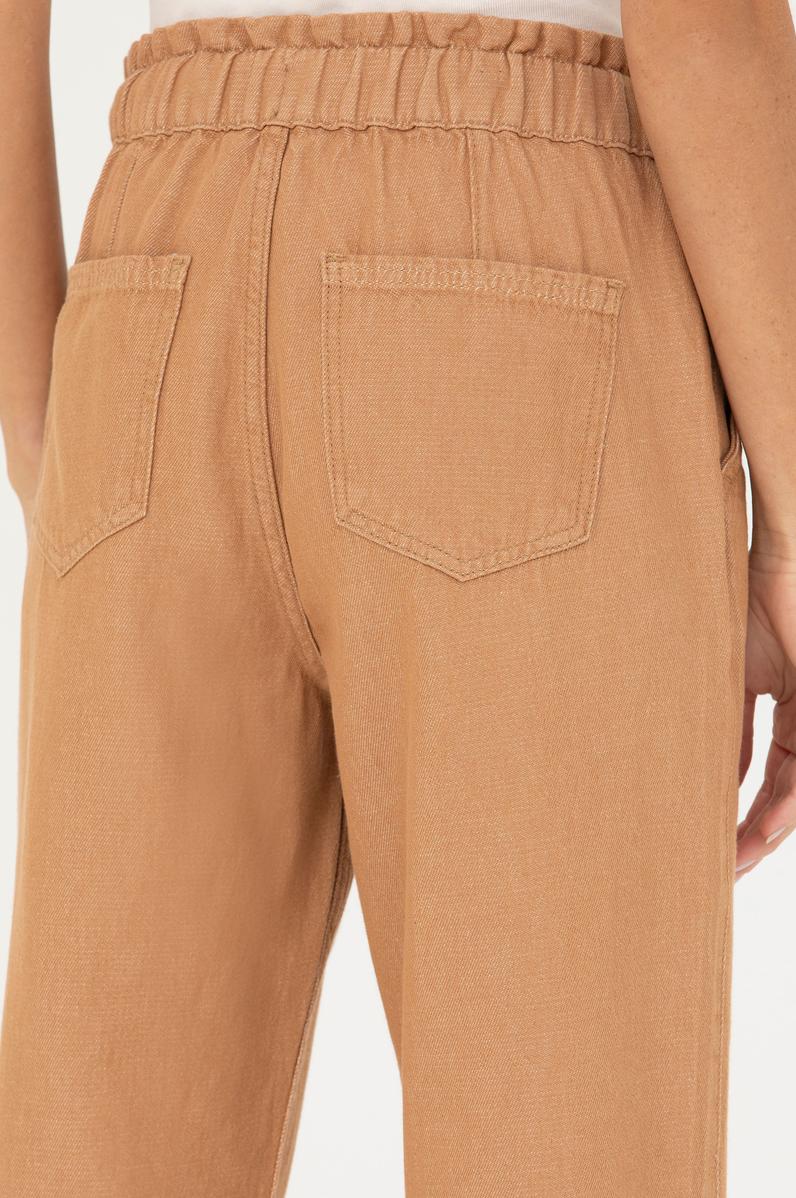 Kadın Camel Jean Pantolon