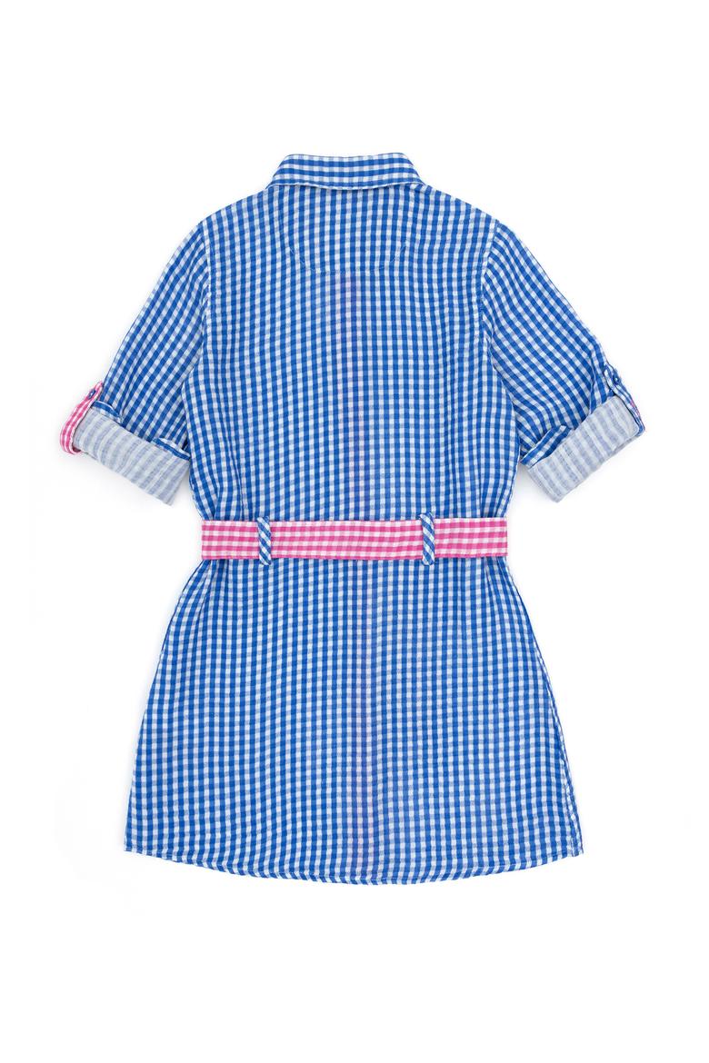 Kız Çocuk Saks Dokuma Elbise - 50262728014