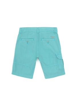 Erkek Çocuk Mint Dokuma Şort - 50264320013