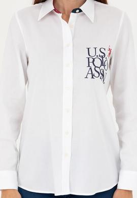 Kadın Beyaz Uzun Kollu Gömlek - 50272190002