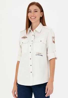 Kadın Taş Uzun Kollu Gömlek - 50271854017