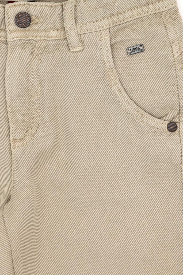 Erkek Çocuk Bej Kanvas Pantolon - 50272376001
