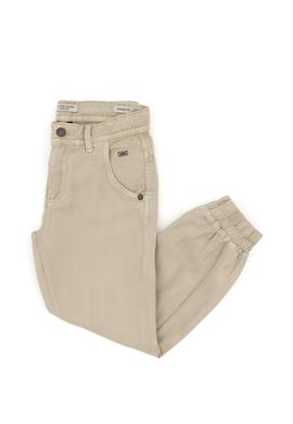 Erkek Çocuk Bej Kanvas Pantolon - 50272376001